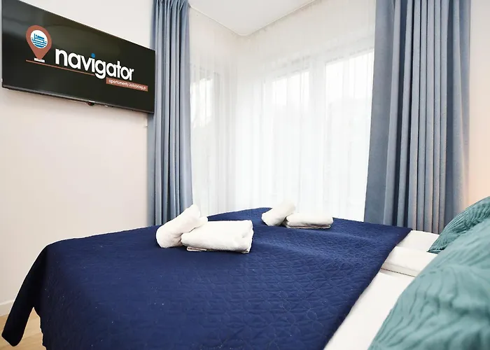 Nadmorskie Tarasy Navigator Baseny Sauny Parking W Cenie Apartment